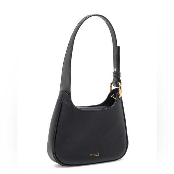 Versace Mini La Medusa Chain Leather Hobo Bag - Picture 3 of 16